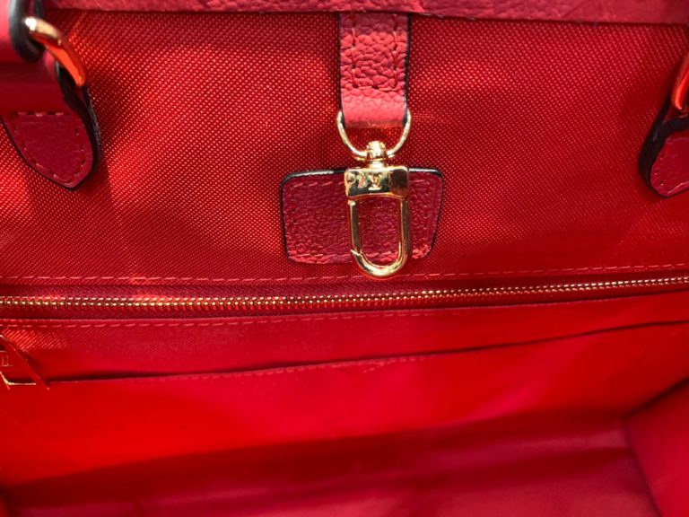 louis vuitton canta on the go kirmizi 41x34 ithal