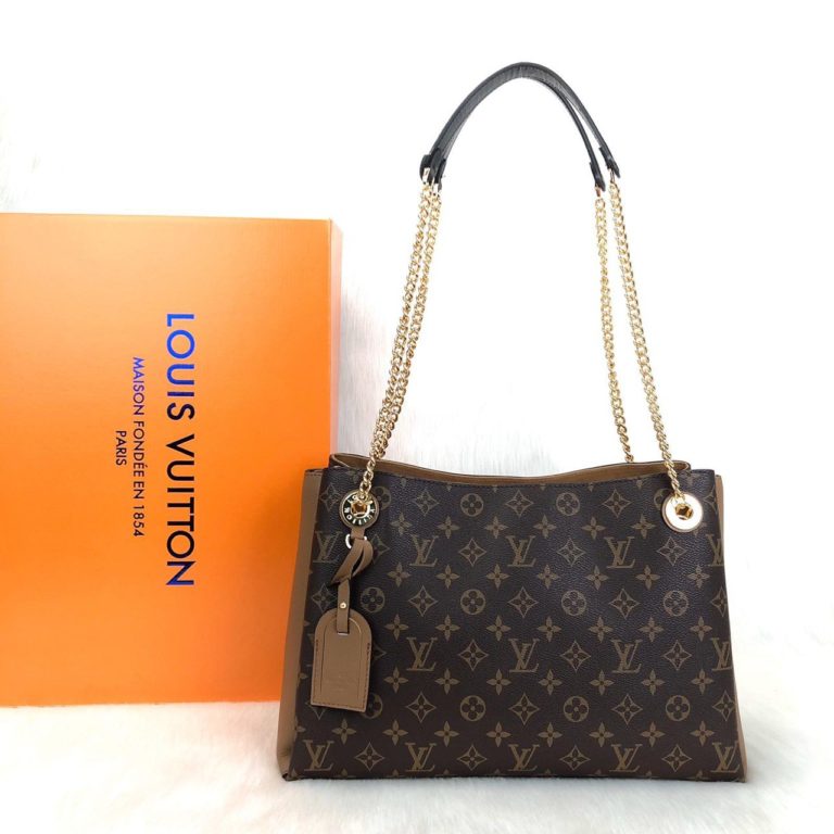 louis vuitton canta surene kahve simetrik ithal 36x26cm