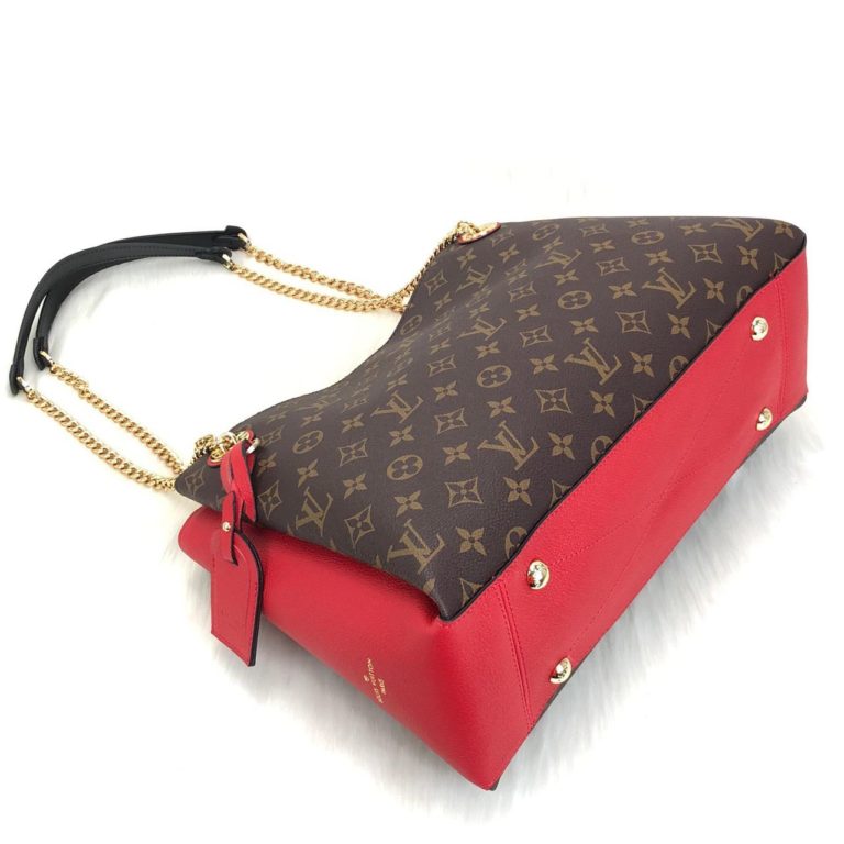 louis vuitton canta surene kirmizi simetrik ithal 36x26cm