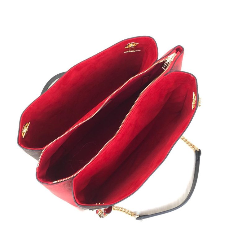 louis vuitton canta surene kirmizi simetrik ithal 36x26cm