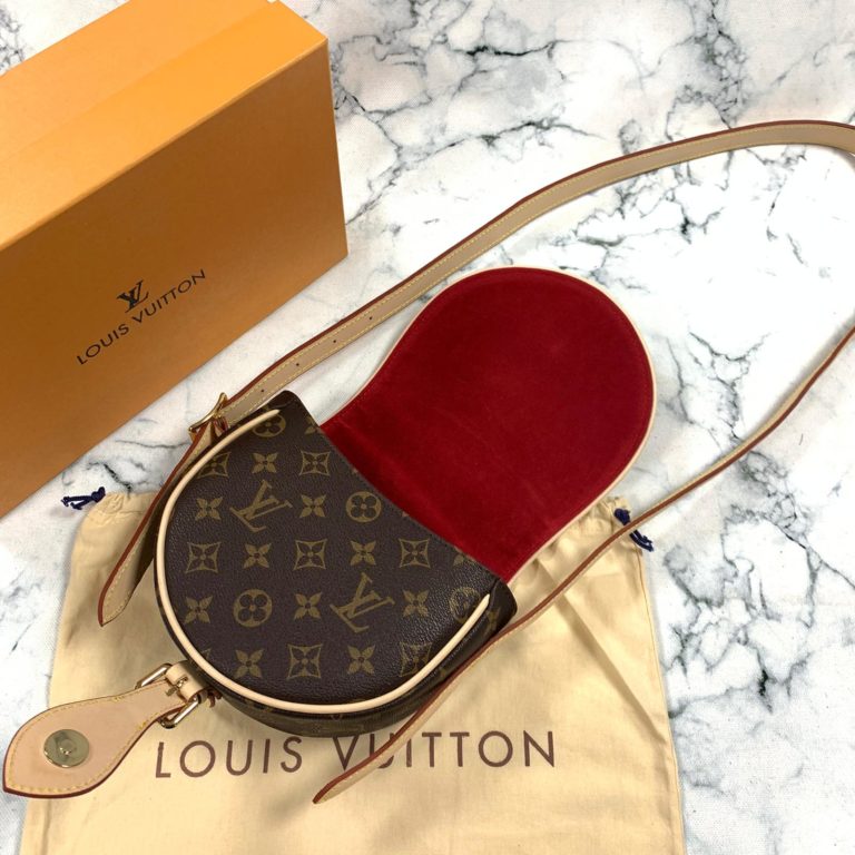 louis vuitton canta tambourin monogram 19x15x8