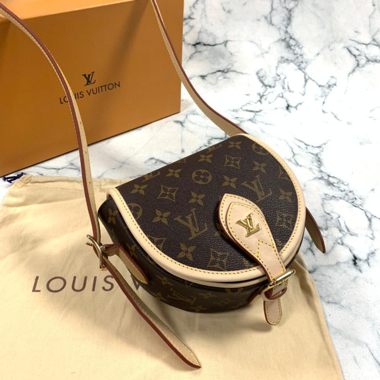 louis vuitton canta tambourin monogram 19x15x8