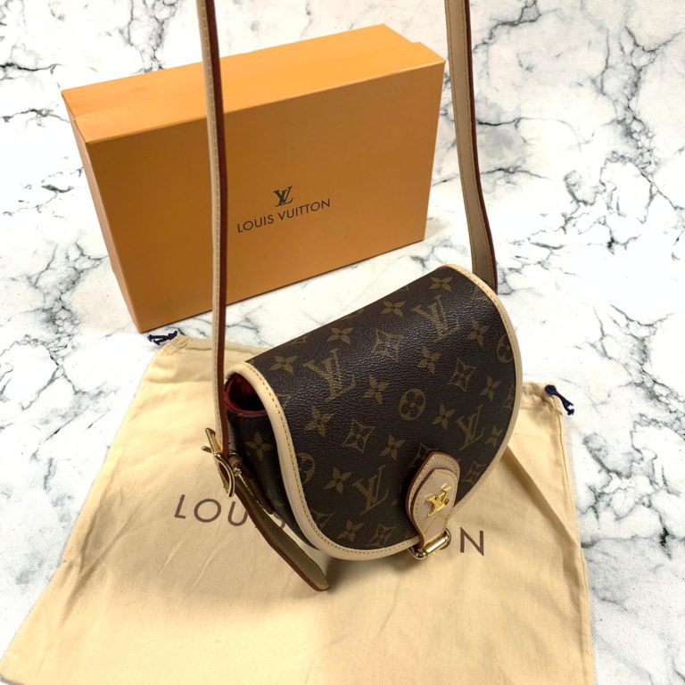 louis vuitton canta tambourin monogram 19x15x8