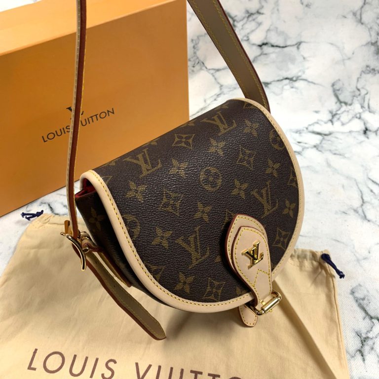 louis vuitton canta tambourin monogram 19x15x8