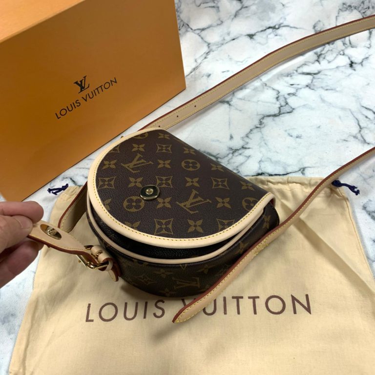 louis vuitton canta tambourin monogram 19x15x8