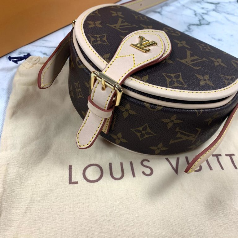 louis vuitton canta tambourin monogram 19x15x8