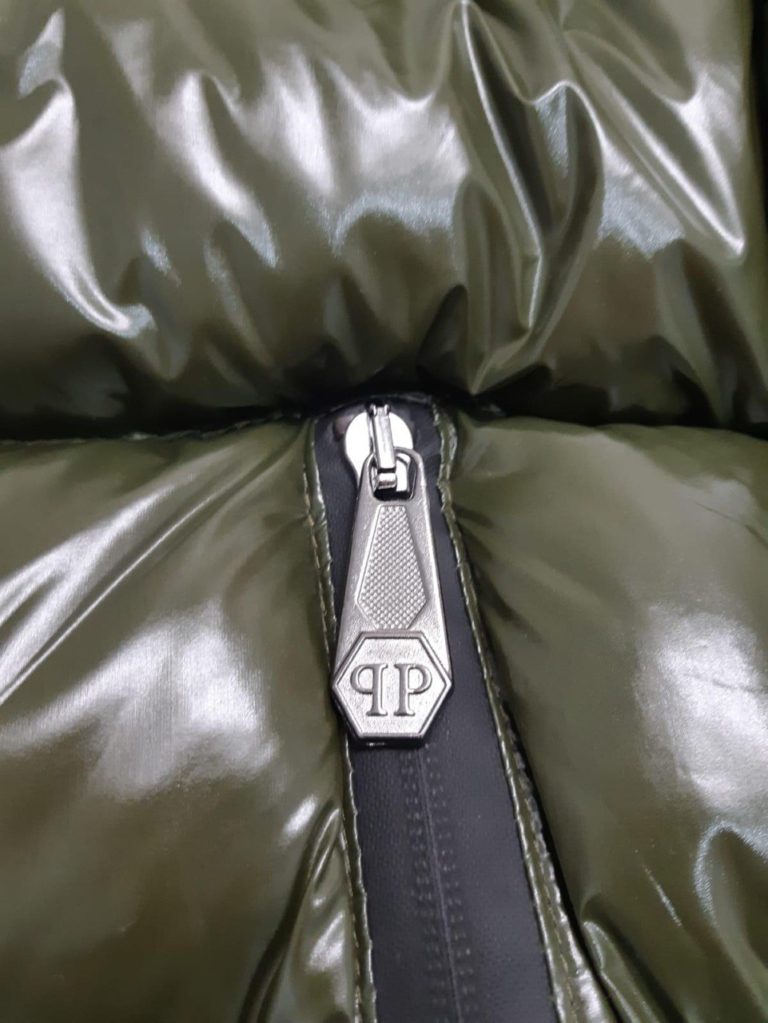philipp plein yelek yesil erkek yelek microgel