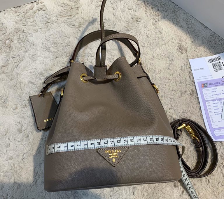 prada canta saffiano kova vizon ithal 24x24