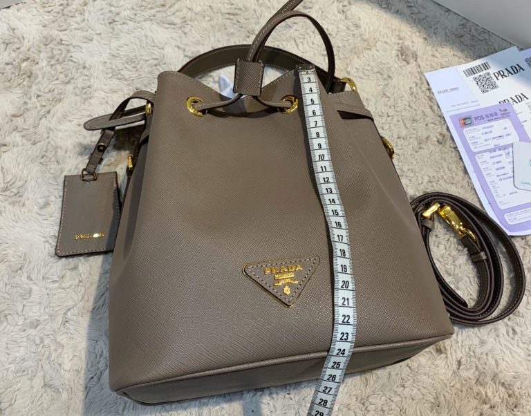 prada canta saffiano kova vizon ithal 24x24