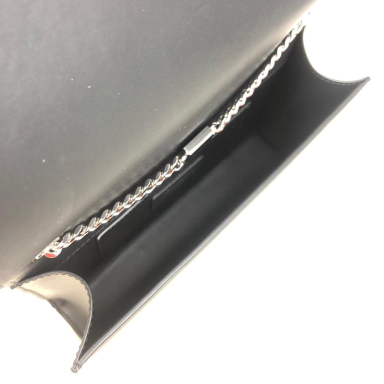 ysl saint laurent canta medium kate tassel chain siyah silver