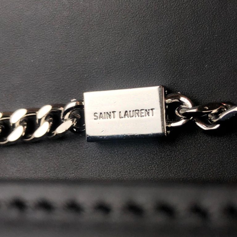 ysl saint laurent canta medium kate tassel chain siyah silver