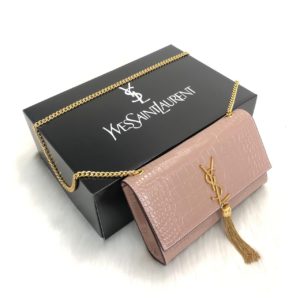 ysl saint laurent canta medium kate tassel pudra gold