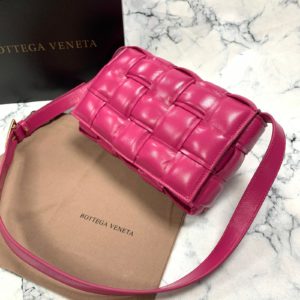bottega vanetta canta Padded Cassette fusya 26x18cm