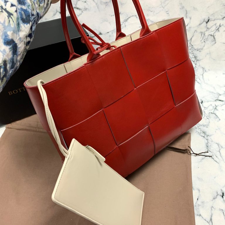 bottega vanetta canta veneta tote kahve deri 41x31x11