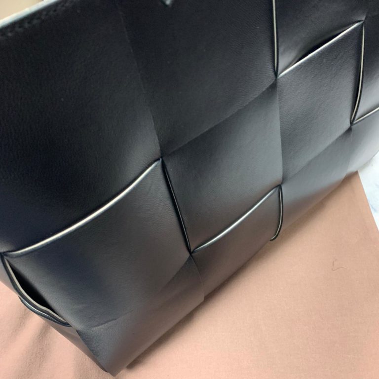 bottega vanetta canta veneta tote siyah deri 41x31x11