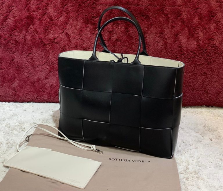 bottega vanetta canta veneta tote siyah deri 41x31x11