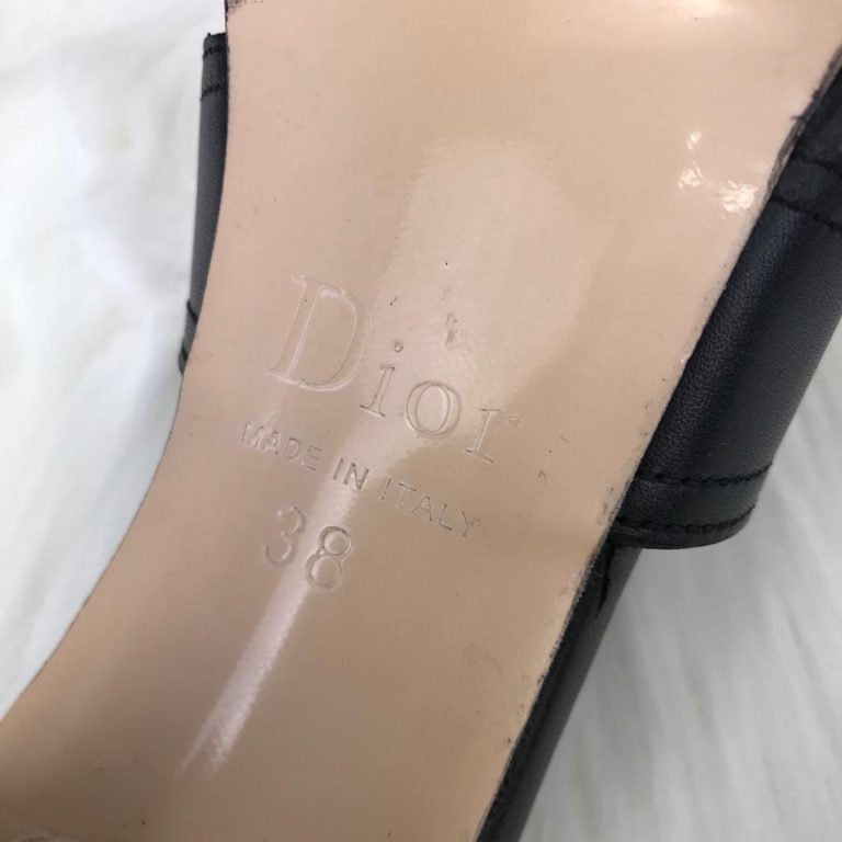 christian dior terlik siyah ic dis deri