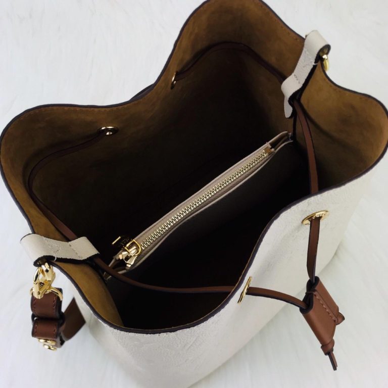 louis vuitton canta neonoe monogram krem 26x26