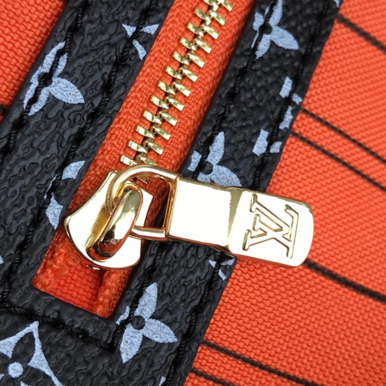 louis vuitton canta neverfull buyuk logo 31x28x17