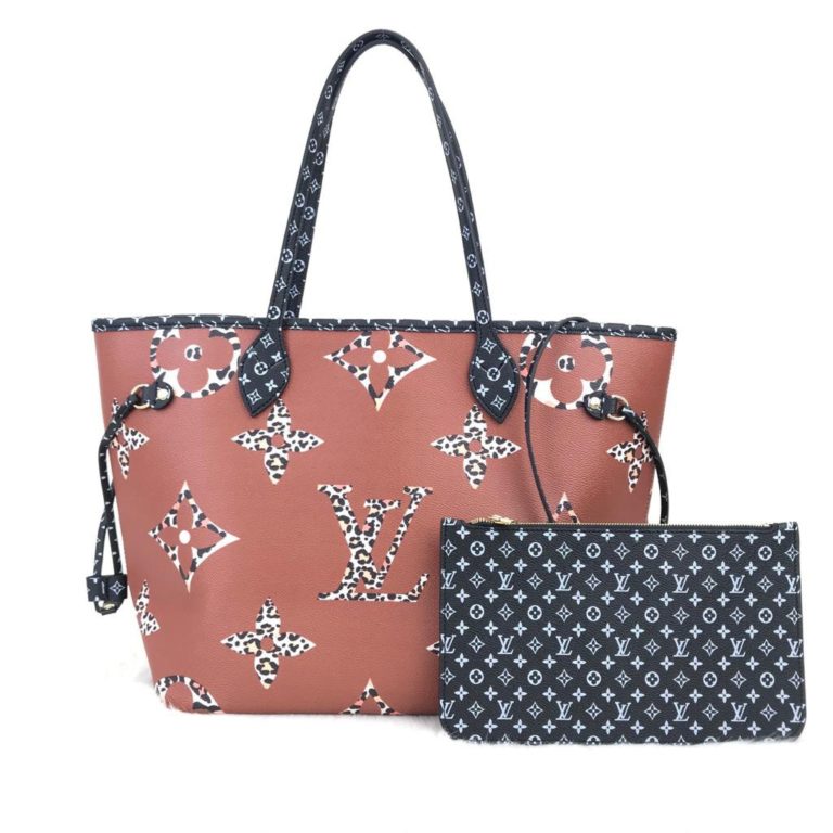 louis vuitton canta neverfull buyuk logo 31x28x17