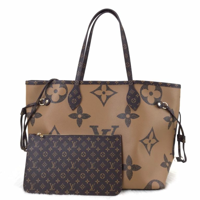 louis vuitton canta neverfull mono buyuk logolu 31x28x17