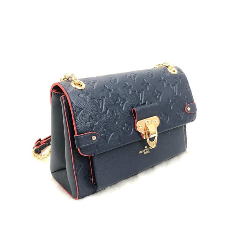louis vuitton canta vavin lacivert deri 25x17