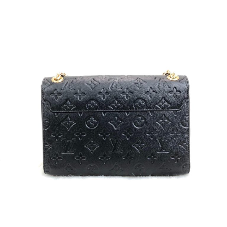 louis vuitton canta vavin siyah deri 25x17