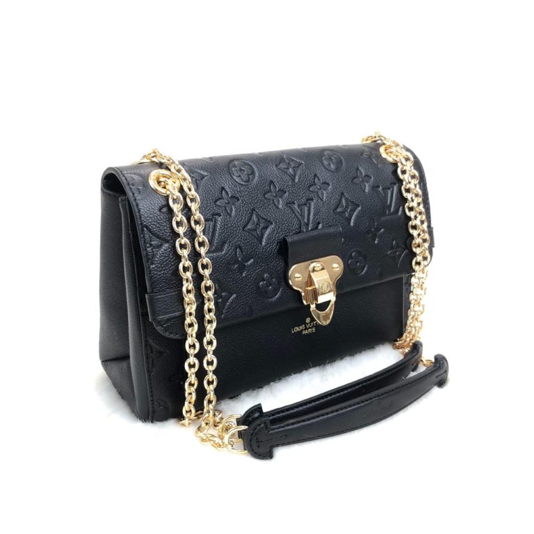 louis vuitton canta vavin siyah deri 25x17