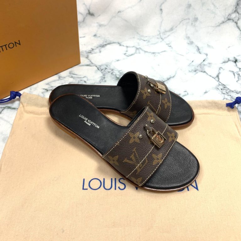 louis vuitton terlik lock me deri italyan