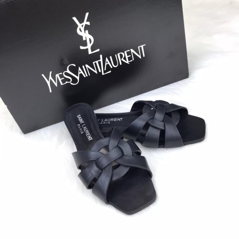 yves saint laurent ysl terlik Tribute Flat siyah