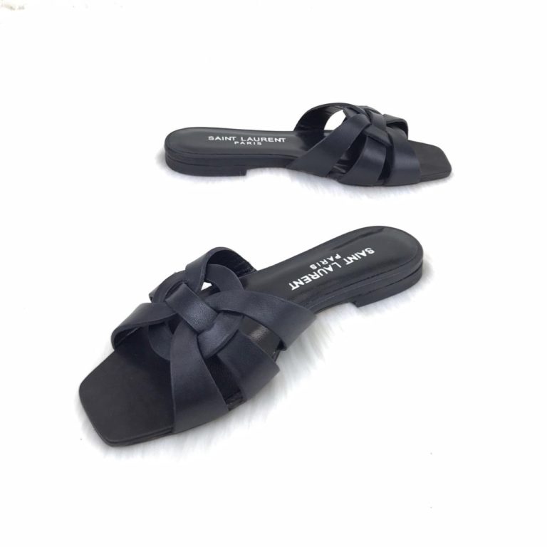 yves saint laurent ysl terlik Tribute Flat siyah