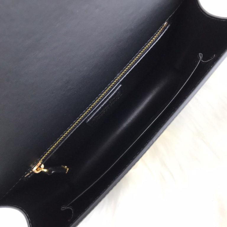 Christian Dior canta 30 montaigne siyah gold aksesuar 24x16x5 cm