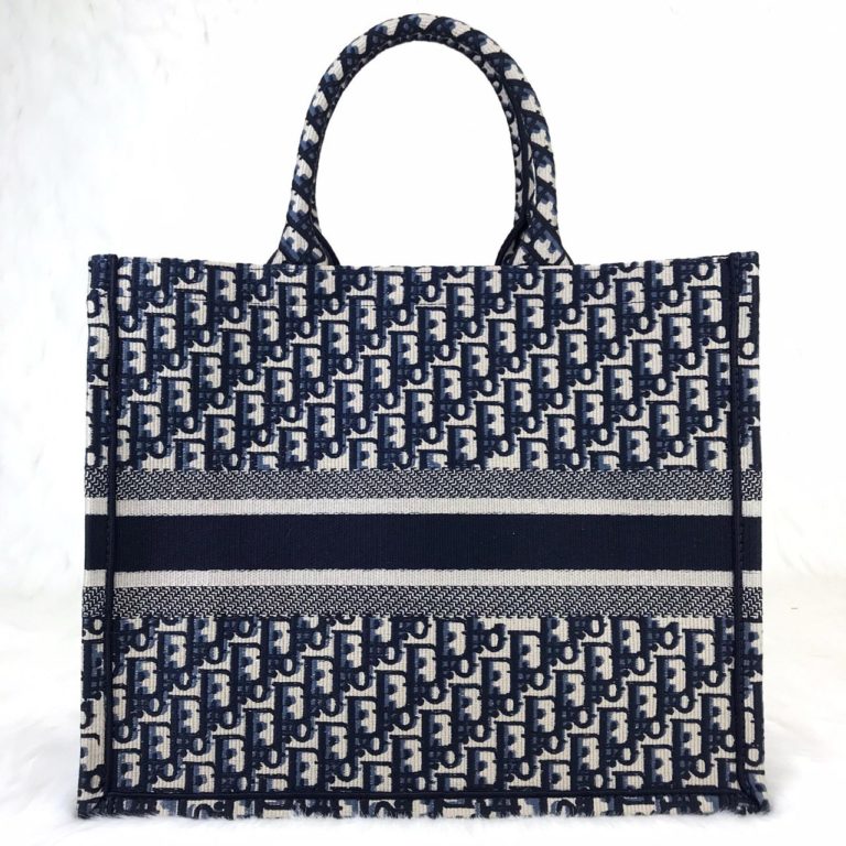 Christian Dior canta Book Tote Oblique full dokuma 41x32 cm
