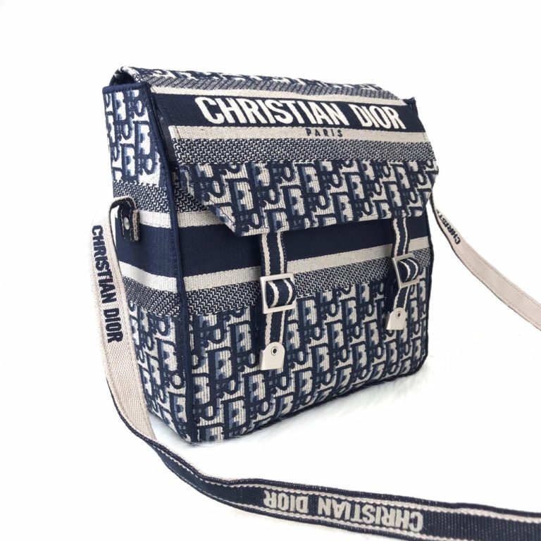 Christian Dior canta Camp Messenger capraz ithal siyah el orgusu 28.5 x 25 x 12 cm