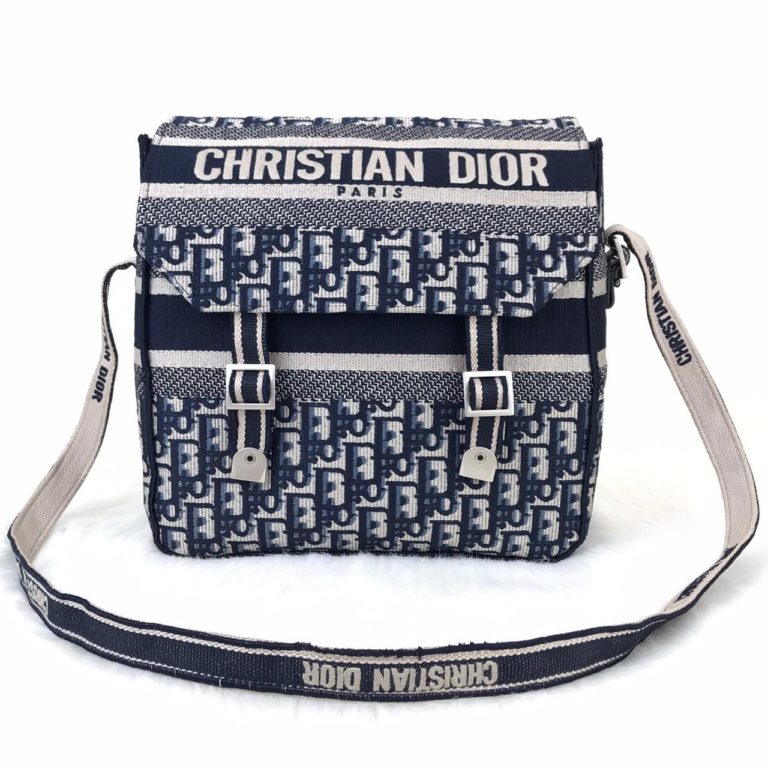 Christian Dior canta Camp Messenger capraz ithal siyah el orgusu 28.5 x 25 x 12 cm