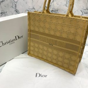 Christian Dior canta Tote Oblique gold 41x32 cm