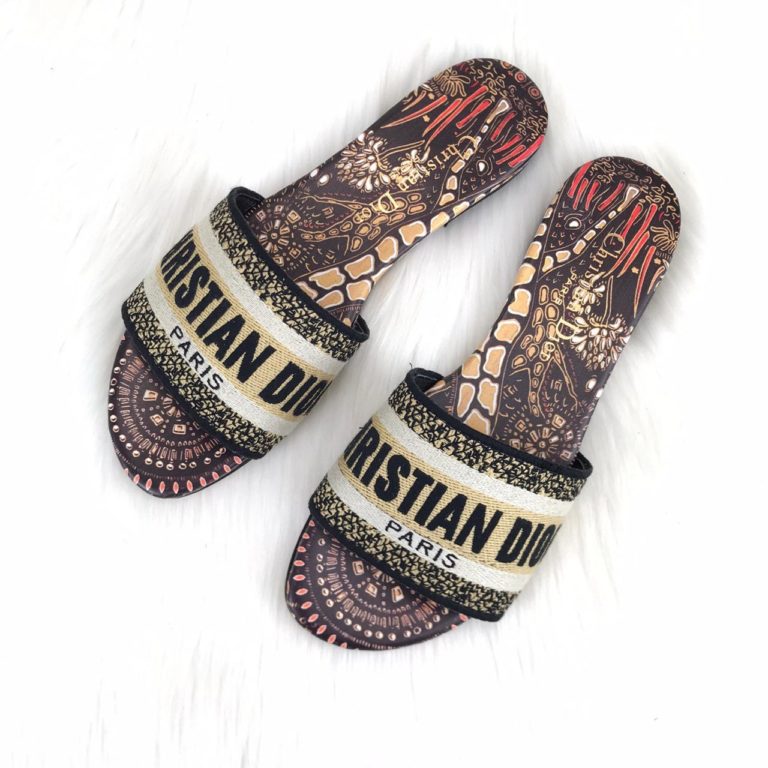 Christian Dior terlik hakiki deri bej siyah