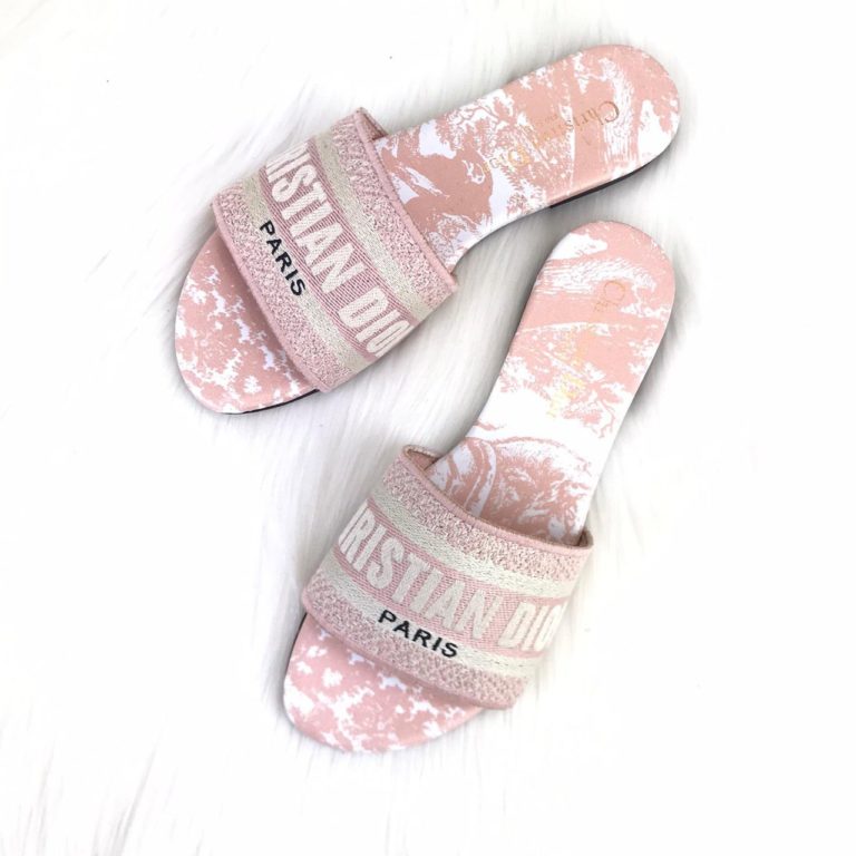 Christian Dior terlik hakiki deri pembe