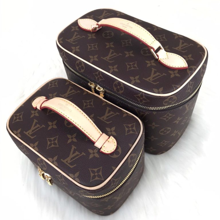 Louis Vuitton canta Nice 2li buyuk ve kucuk 24x18x15cm ve 20x13.5x12 cm