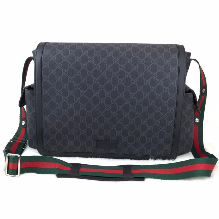gucci canta anne bebek bag supreme siyah 44x28x14cm