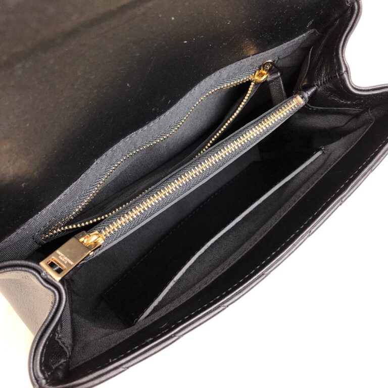 yves saint laurent ysl canta medium collage siyah gold 24x17