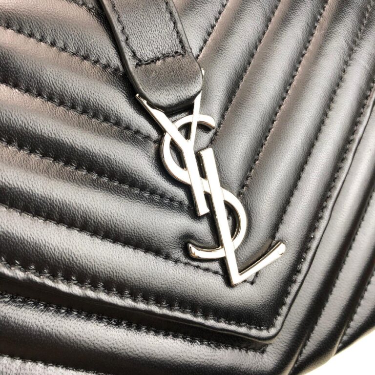 yves saint laurent ysl canta medium collage siyah silver 24x17