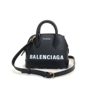 balenciaga canta handle ville top xxs siyah 19x15cm