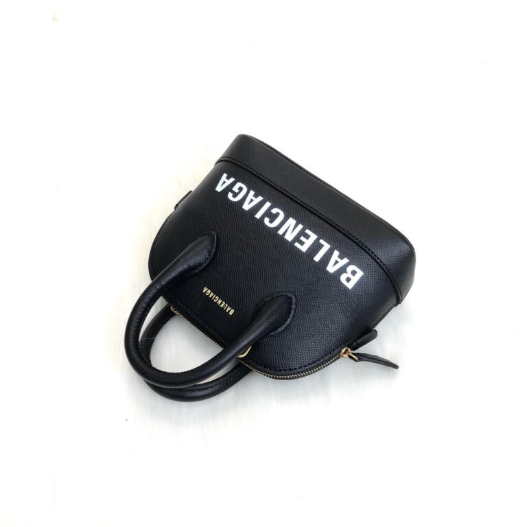 balenciaga canta handle ville top xxs siyah 19x15cm