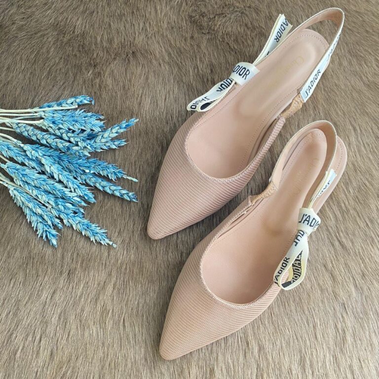 christian dior canta ballerina flat jadior babet nude