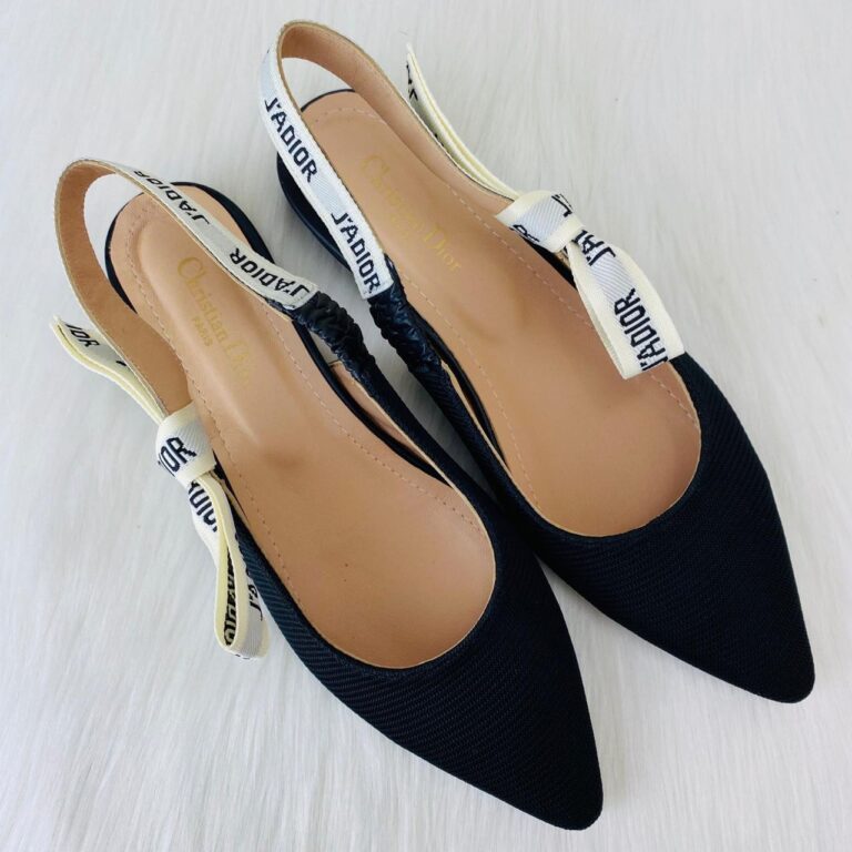 christian dior canta ballerina flat jadior babet siyah