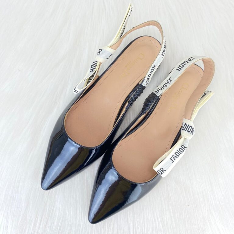 christian dior canta ballerina flat jadior babet siyah rugan