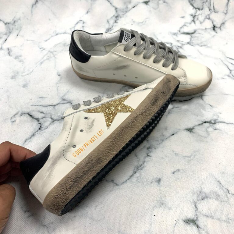 golden goose ayakkabi sneaker superstar beyaz gold