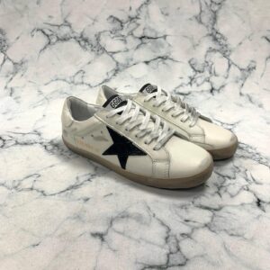 golden goose ayakkabi sneaker superstar beyaz siyah