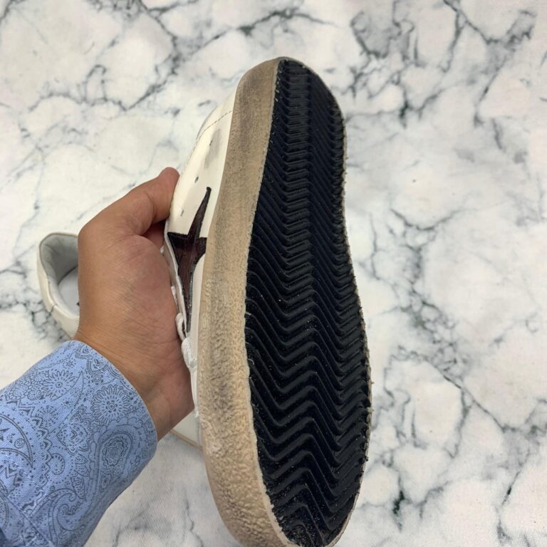 golden goose ayakkabi sneaker superstar beyaz siyah